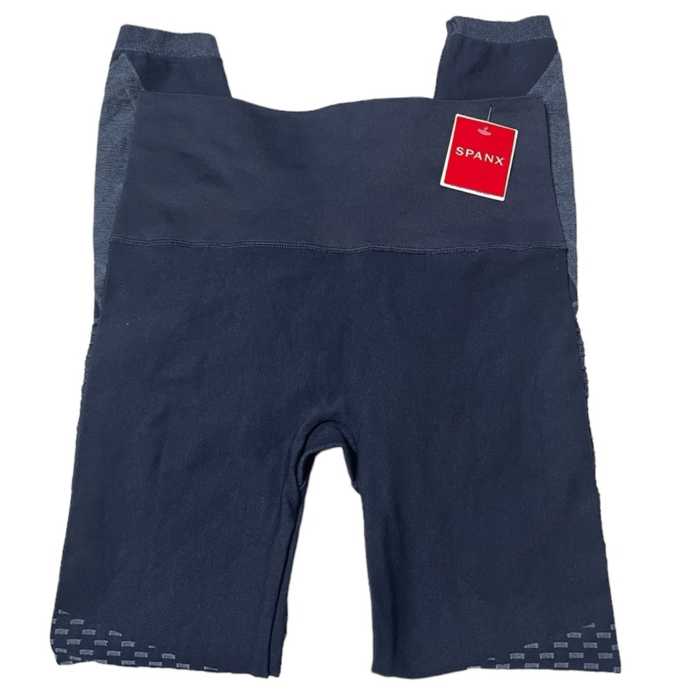 SPANX Seamless Moto Legging- Indigo Sky Size Small NWT - Picture 7 of 10